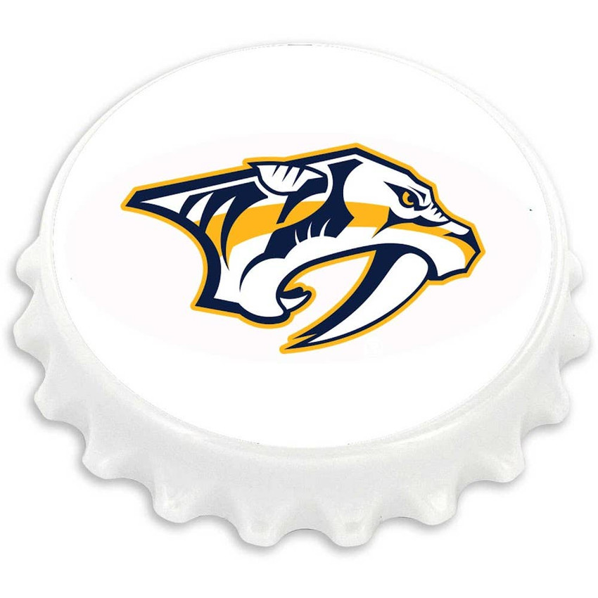 NHL Nashville Predators Bottle Cap Bottle Opener Magnet