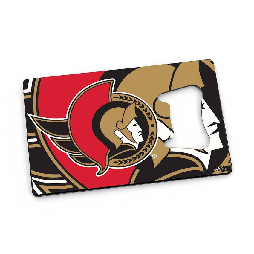 NHL Ottawa Senators Credit Card Bottle Opener Magnet