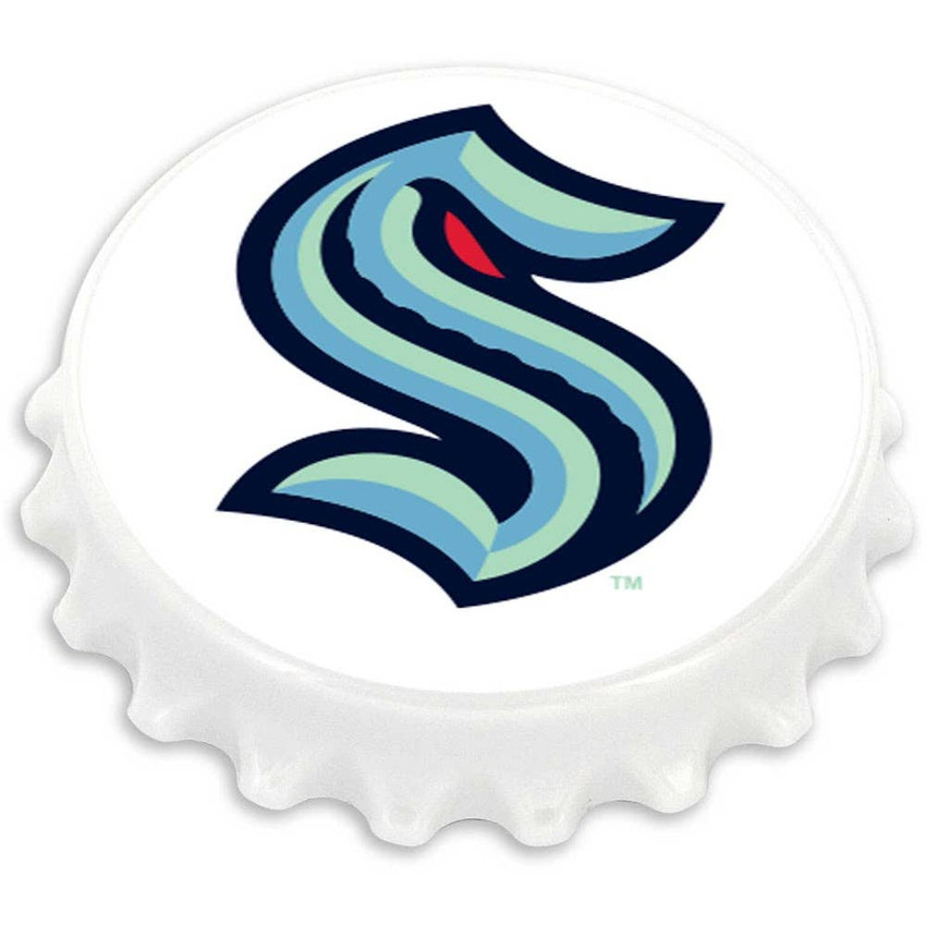 NHL Seattle Kraken Bottle Cap Bottle Opener Magnet