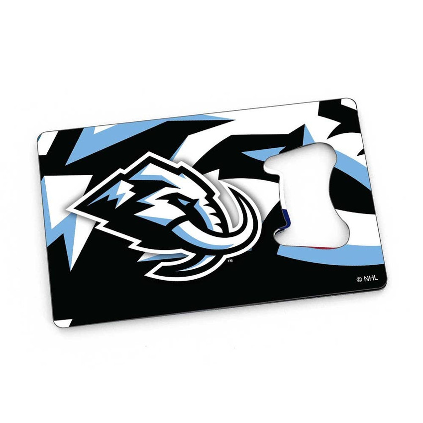 NHL Utah Mammoth Credit Card Bottle Opener Magnet