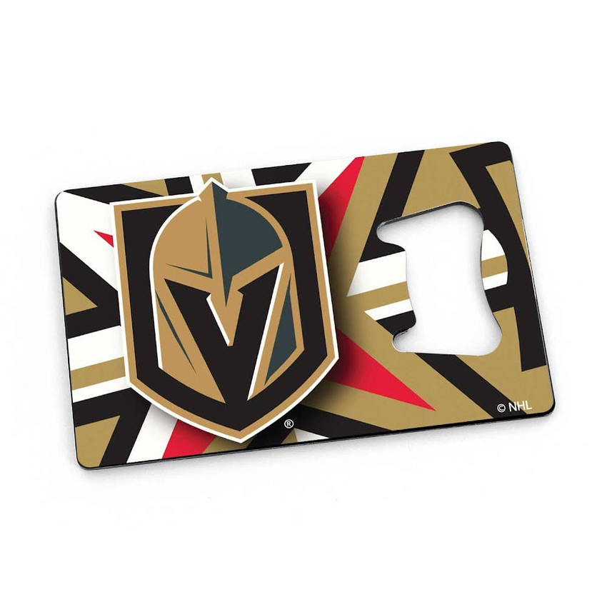 NHL Vegas Golden Knights Credit Card Bottle Opener Magnet