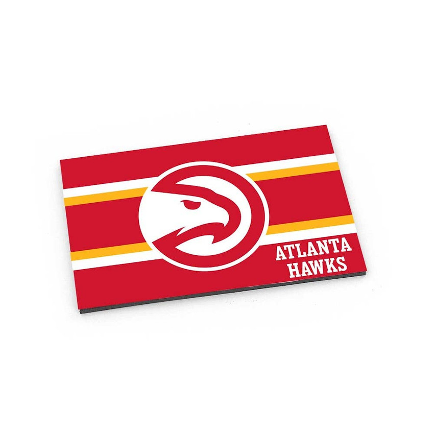 NBA Atlanta Hawks Striped Magnet
