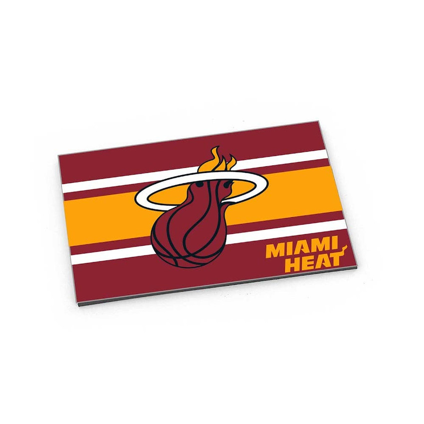 NBA Miami Heat Striped Magnet
