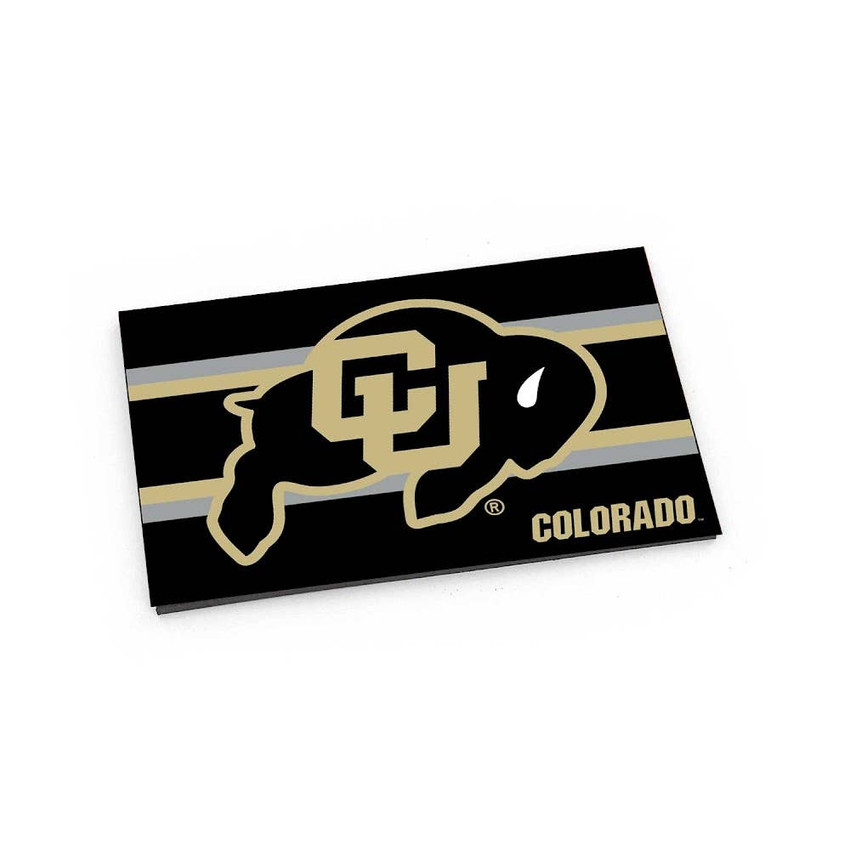 NCAA Colorado Buffaloes Striped Magnet