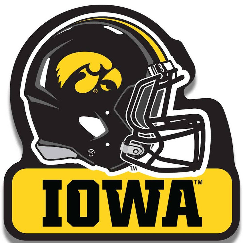 NCAA Iowa Hawkeyes Football Helmet Magnet