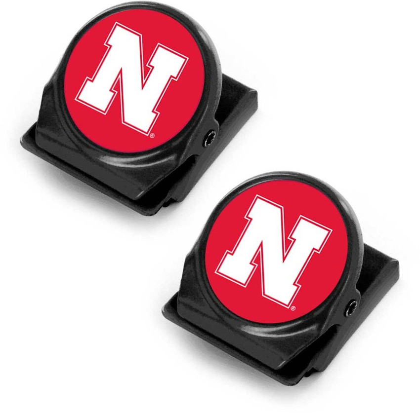NCAA Nebraska Cornhuskers 2pk Memo Clip Magnet