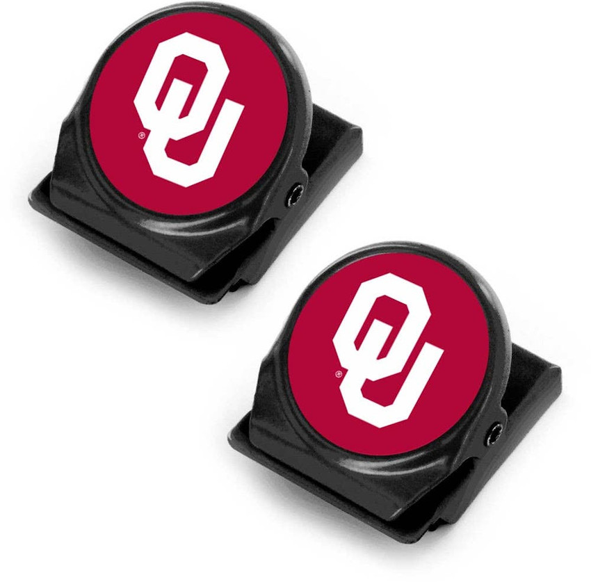 NCAA Oklahoma Sooners 2pk Memo Clip Magnet
