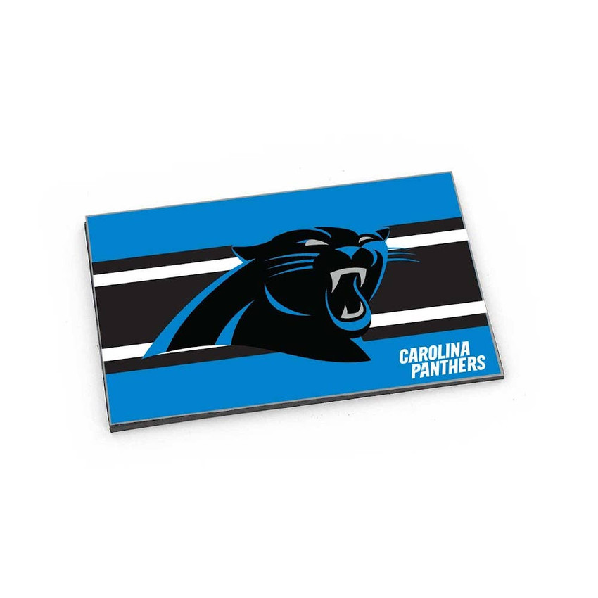 NFL Carolina Panthers Striped Magnet