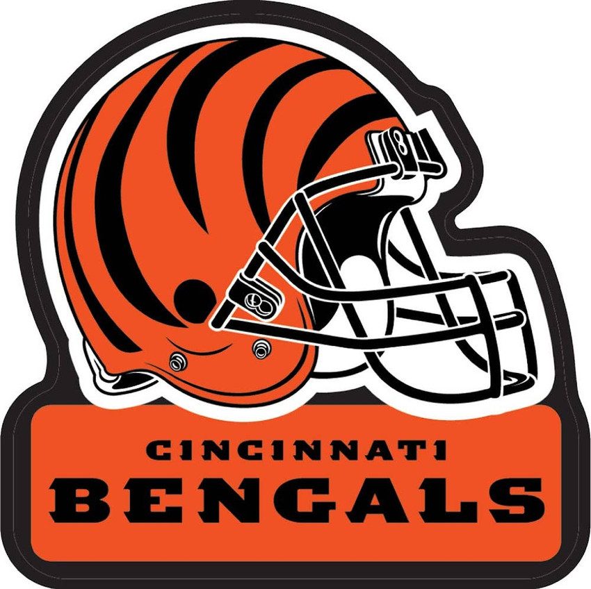 NFL Cincinnati Bengals Football Helmet Magnet