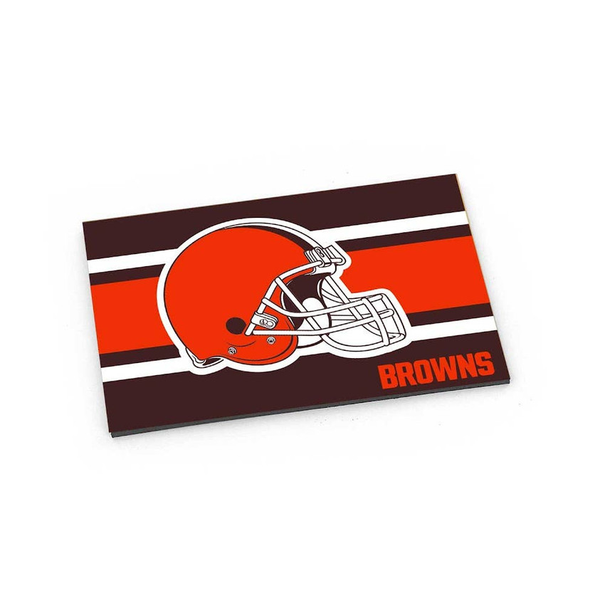 NFL Cleveland Browns Striped Magnet