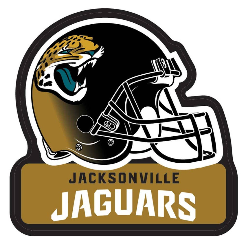 NFL Jacksonville Jaguars Football Helmet Magnet