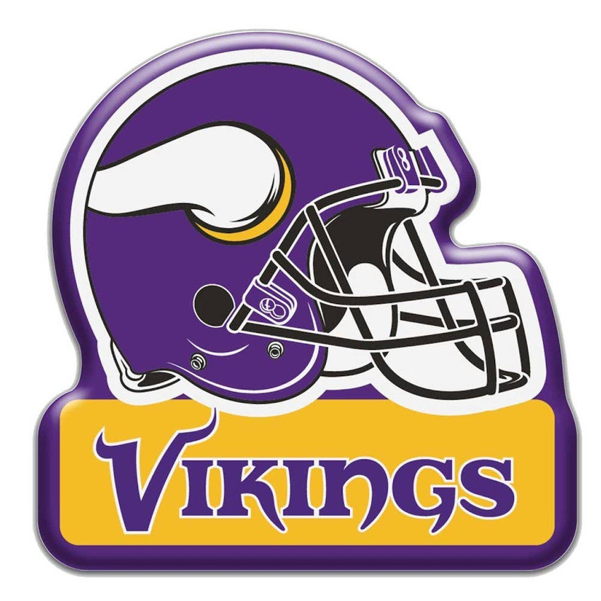 NFL Minnesota Vikings Football Helmet Magnet