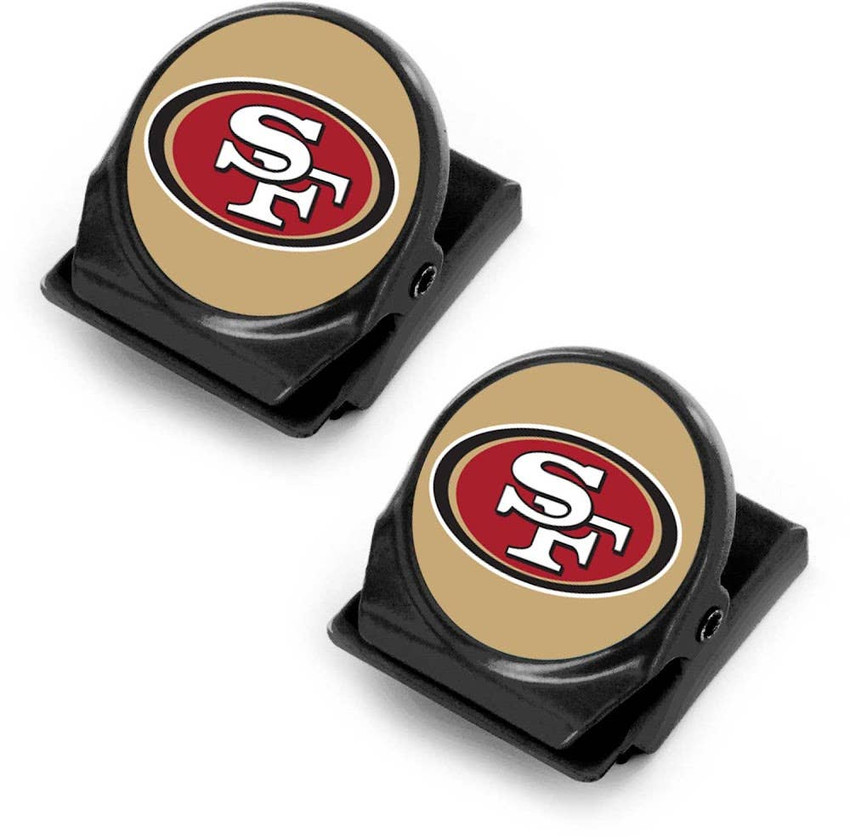 NFL San Francisco 49ers 2pk Memo Clip Magnet