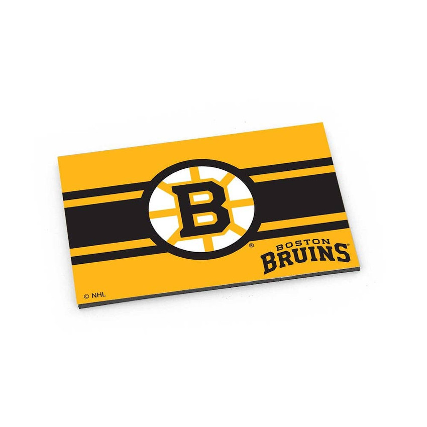 NHL Boston Bruins Striped Magnet