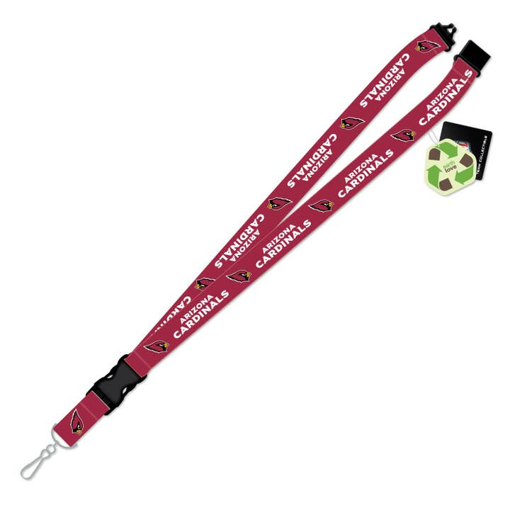 Arizona Cardinals Team Logo Lanyard Keychain ID Holder NFL Fan Accessory
