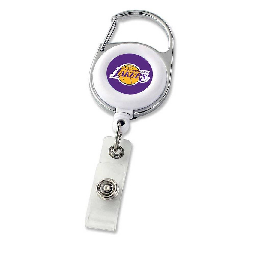 NBA Los Angeles Lakers Deluxe Clip Badge Reel