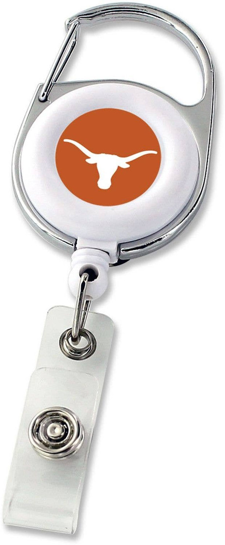 NCAA Texas Longhorns Deluxe Clip Badge Reel