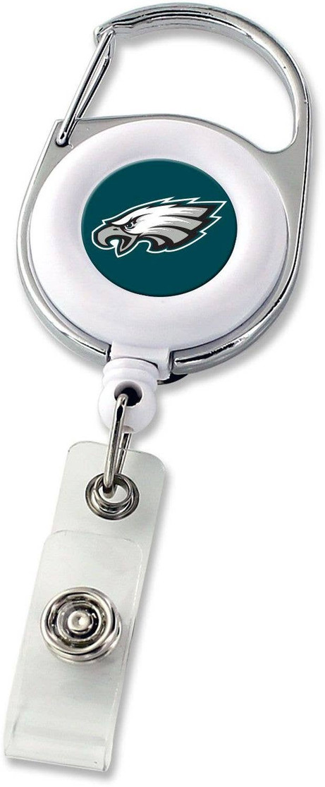 NFL Philadelphia Eagles Deluxe Clip Badge Reel