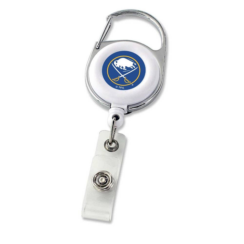 NHL Buffalo Sabres Deluxe Clip Badge Reel