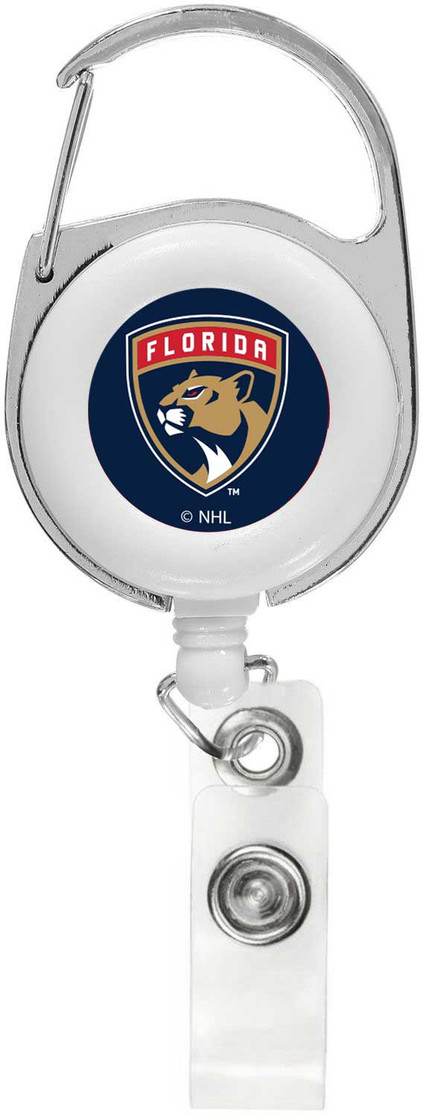 NHL Florida Panthers Deluxe Clip Badge Reel