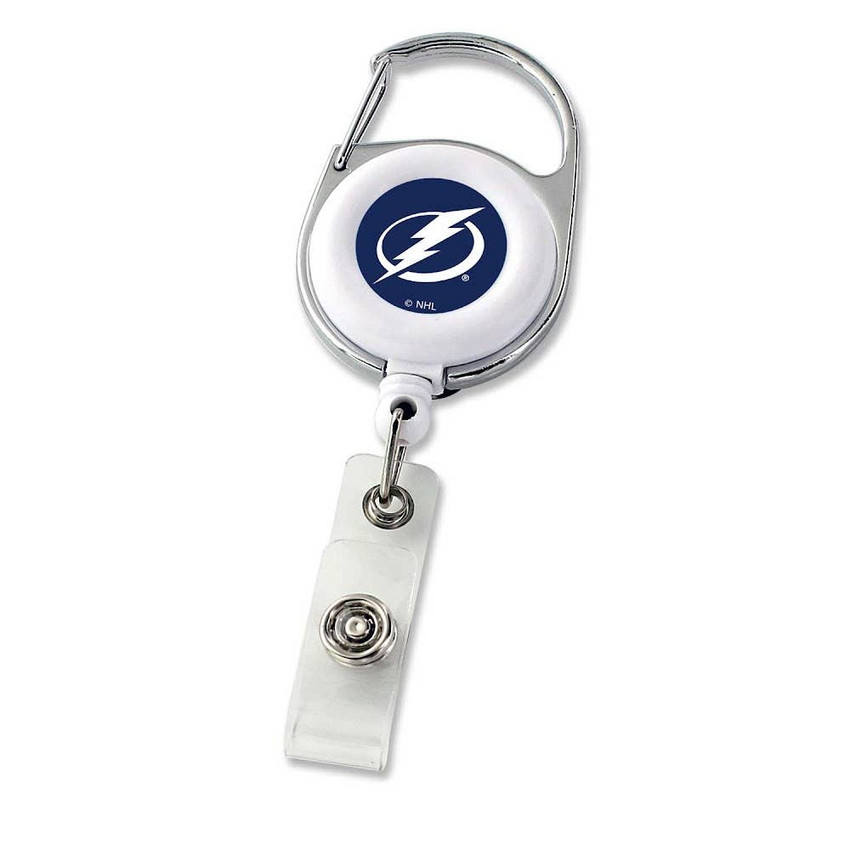 NHL Tampa Bay Lightning Deluxe Clip Badge Reel