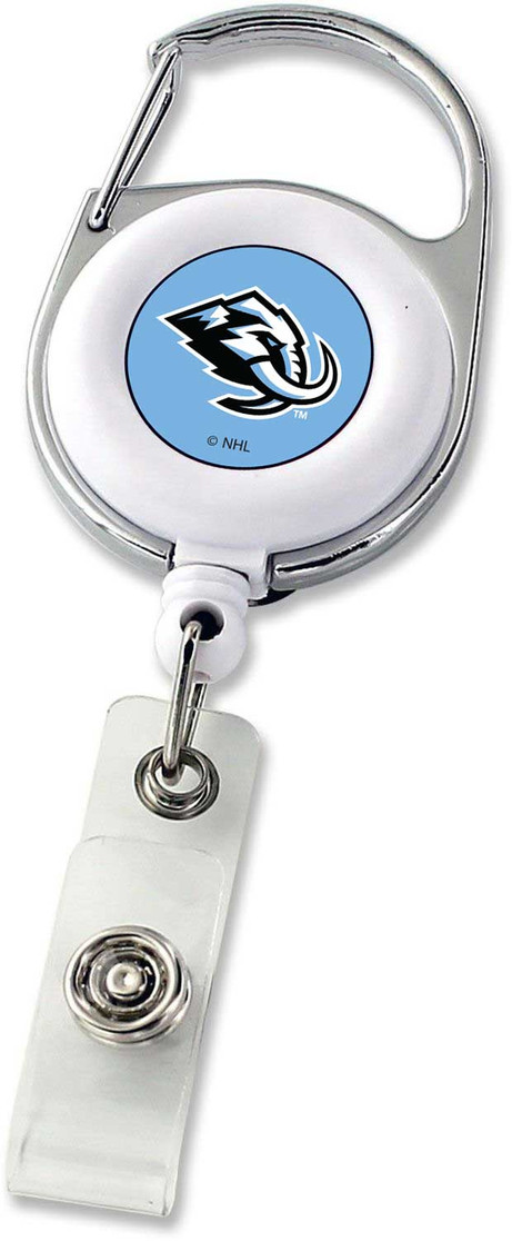 NHL Utah Mammoth Deluxe Clip Badge Reel