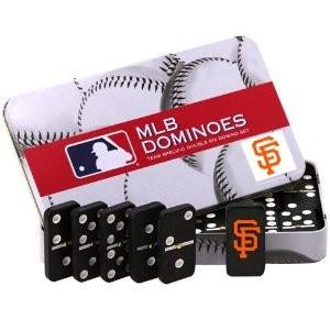 San Francisco Giants Double Six Domino Set