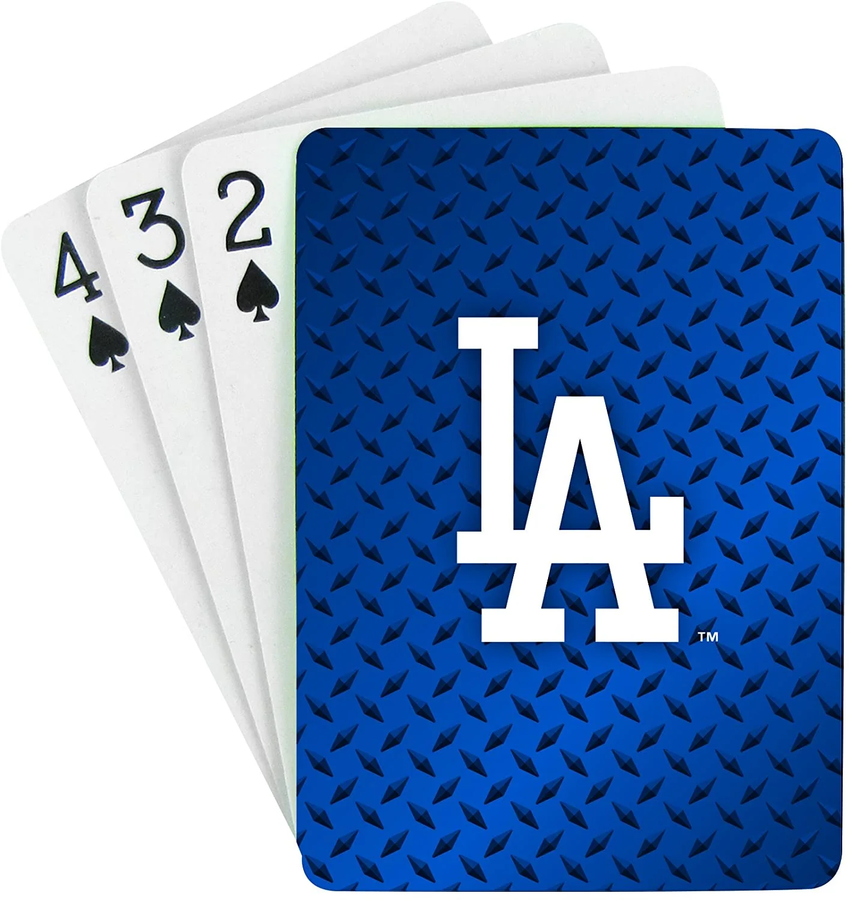 LA Dodgers Deck of Playing Cards - Diamond Plate