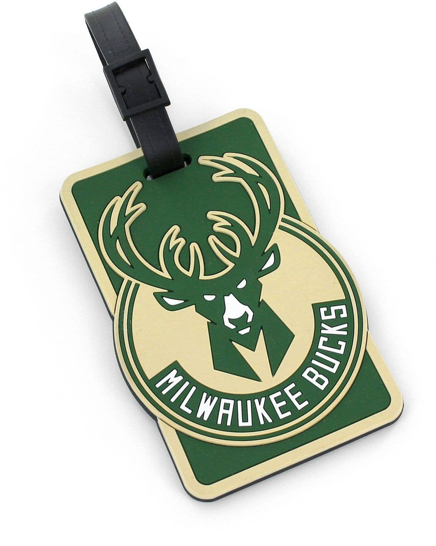 NBA Milwaukee Bucks Soft Luggage Tag