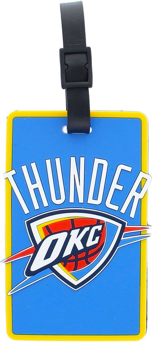 NBA Oklahoma City Thunder Soft Luggage Tag