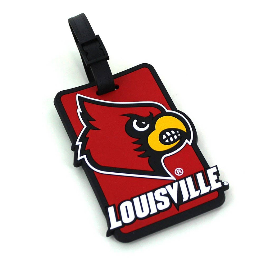 NCAA Louisville Cardinals Soft Luggage Tag