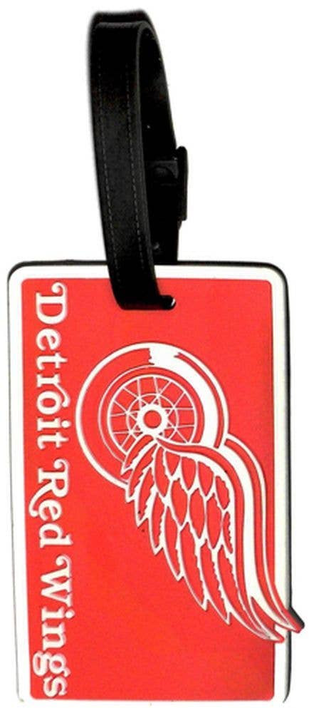 NHL Detroit Red Wings Soft Luggage Tag