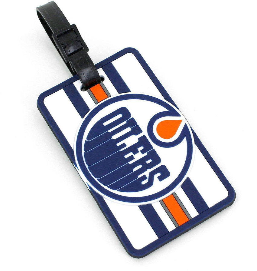 NHL Edmonton Oilers Soft Luggage Tag