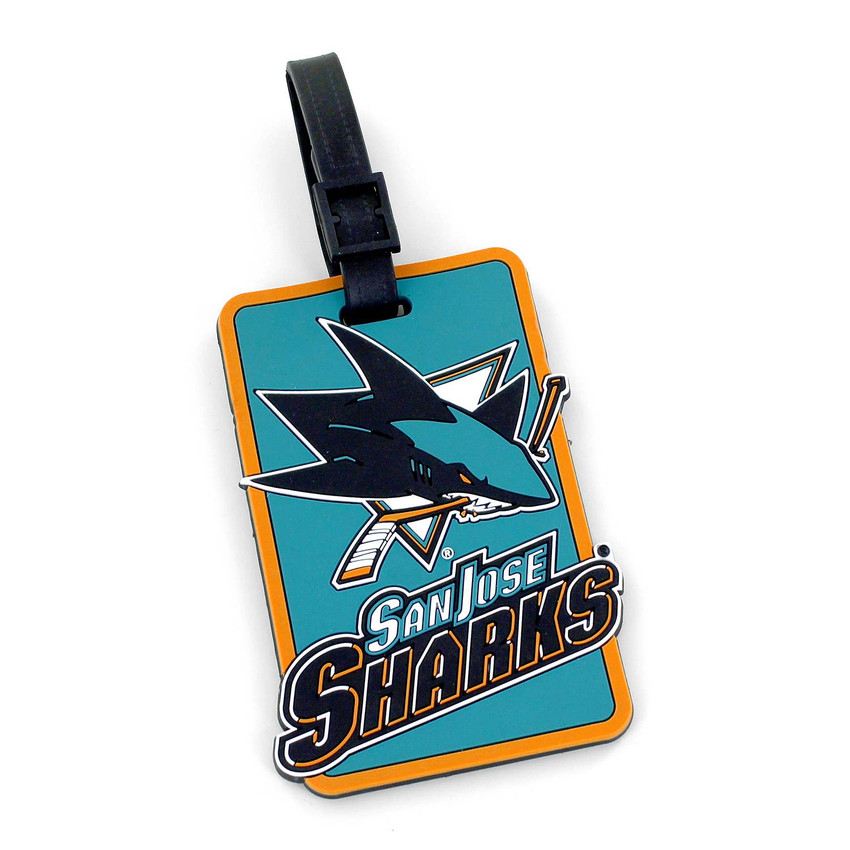 NHL San Jose Sharks Soft Luggage Tag