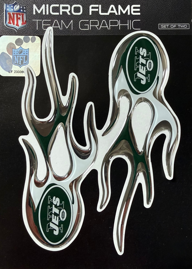 New York Jets Micro Flame Auto Emblem