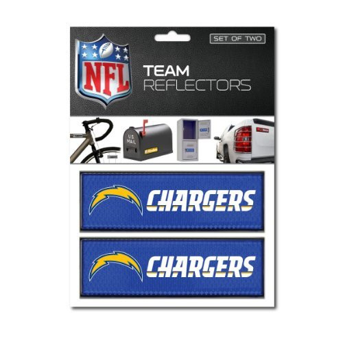 Los Angeles Chargers Reflectors - Set of 2