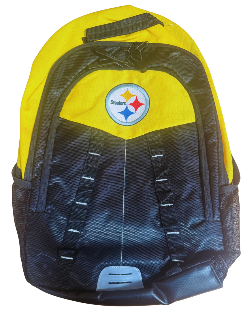 Pittsburgh Steelers Backpack Yellow and Black Style