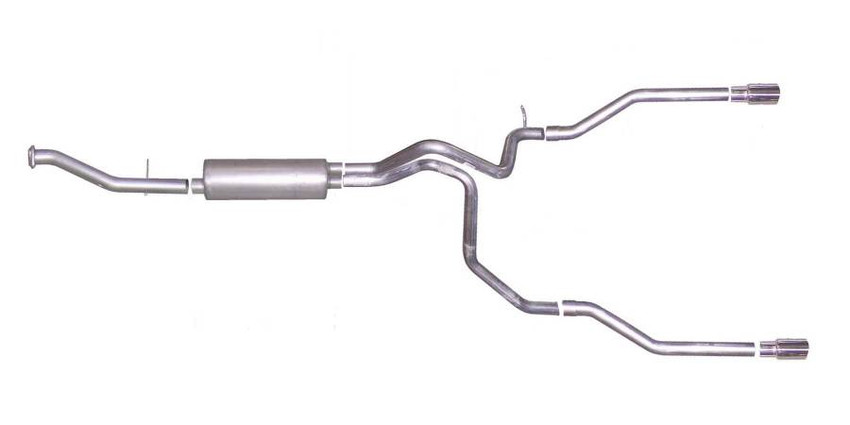 Gibson Cat-Back Performance Exhaust 2000–2006 Chevy Suburban / GMC Yukon XL & Chevy Avalanche 4.8L / 5.3L – Dual Split Aluminized – 5561