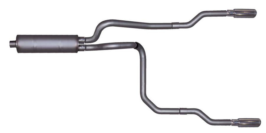 Gibson Cat-Back Performance Exhaust 2000–2003 Dodge Dakota 3.9L / 4.7L / 5.9L – Dual Split Aluminized – 6509