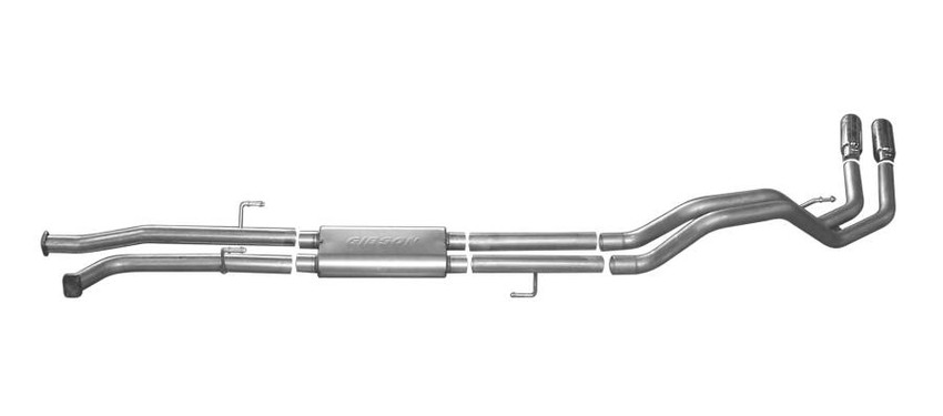 Gibson Cat-Back Performance Exhaust 2007–2021 Toyota Tundra 4.6L / 4.7L / 5.7L – Dual Sport Aluminized – 7101