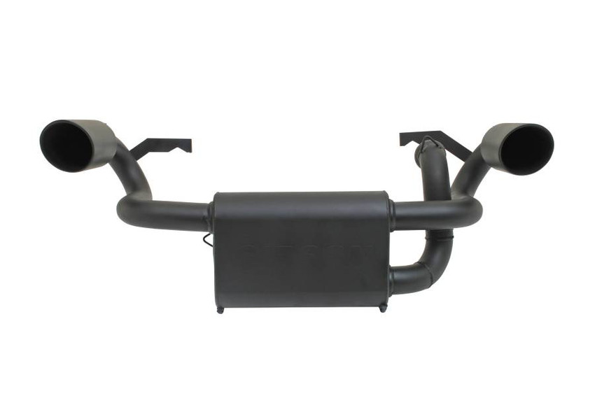 Gibson Exhaust 2015 Polaris RZR 900S UTV Performance Exhaust – Dual Black Ceramic – 98024