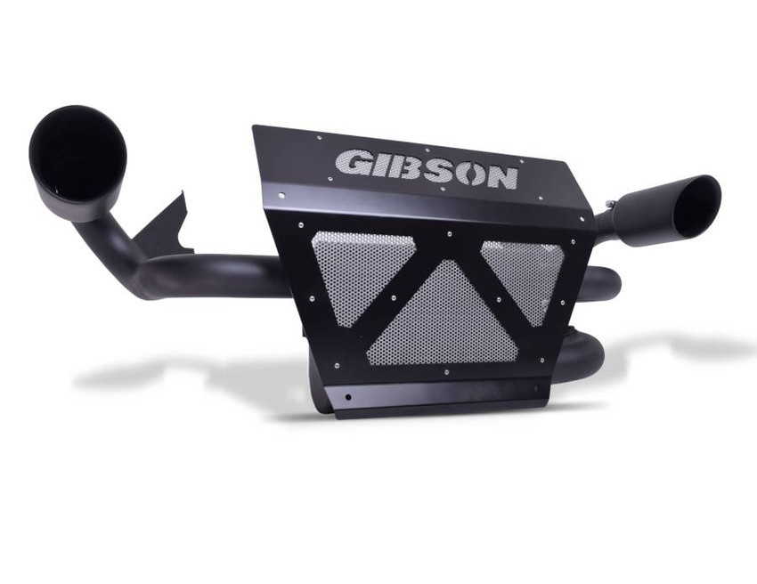 Gibson Exhaust 2018 Polaris RZR XP1000 Non-Turbo UTV Performance Exhaust – Dual Black Ceramic – 98038