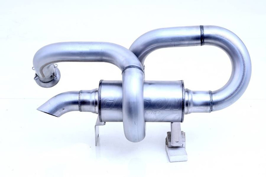 Gibson Exhaust 2023–2026 Can-Am Maverick R Turbo Sidewinder 2-Seat UTV Performance Exhaust System – Stainless Steel – 98059