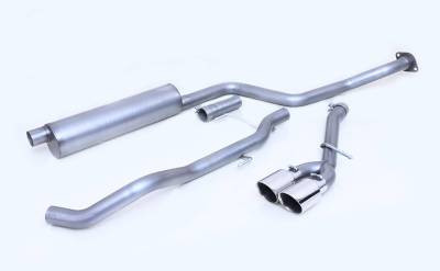 Gibson Cat-Back Performance Exhaust 2024–2025 Toyota Tacoma 2.4L – Dual Sport Stainless – 618823
