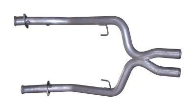 Gibson Exhaust 2005–2010 Ford Mustang GT 4.6L Performance Crossover X-Pipe – Stainless – 619002