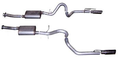 Gibson Cat-Back Performance Exhaust 1999–2004 Ford Mustang GT 4.6L – Dual Stainless – 619003