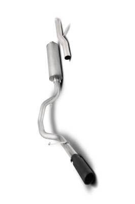 Gibson Cat-Back Performance Exhaust 2021–2022 Tahoe & Yukon 5.3L – Single Black – 615638B