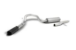 Gibson Cat-Back Performance Exhaust 2020–2026 Silverado & Sierra 2500HD/3500HD 6.6L Gas – Single Black – 616517B
