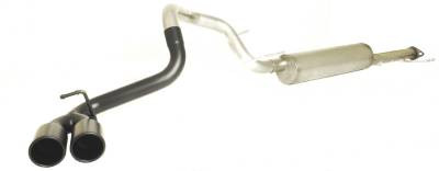 Gibson Cat-Back Performance Exhaust for 2003–2024 Toyota 4Runner 4.0L – Dual Sport Black Tips – 618816B