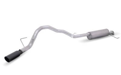 Gibson Cat-Back Exhaust for 2018–2024 Ford Expedition XLT & Lincoln Navigator L 3.5L – Single Black (619905B)